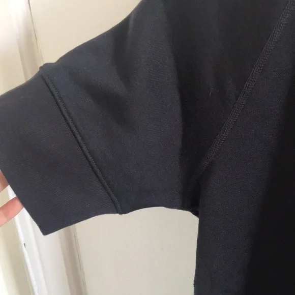 NWT James Perse raglan sweatshirt sz 1 dark navy - Picture 5 of 7